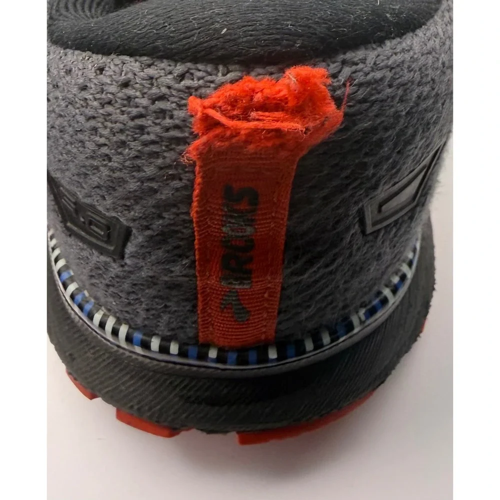 Brooks Revel 5 Running Shoes Mens 9.5 Grey Orange Good 1103741D052 Knit